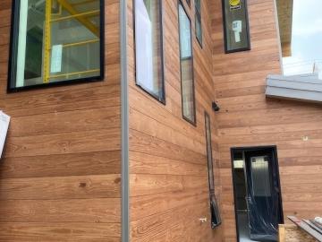 thermally modified siding